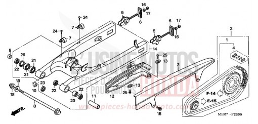 SCHWINGE (CBF600S6/SA6/N6/NA6) CBF600NA6 de 2006